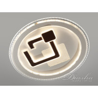 Потолочные светодиодные светильники люстры Diasha MX1700-500D WH+CF dimmer