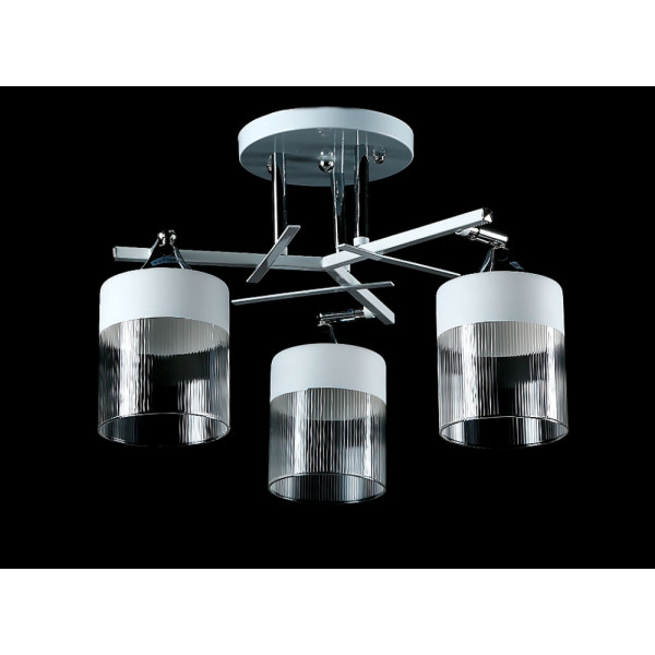 Люстра с плафонами  L2370B/3 (WHI+CR) Splendid-Ray
0260867