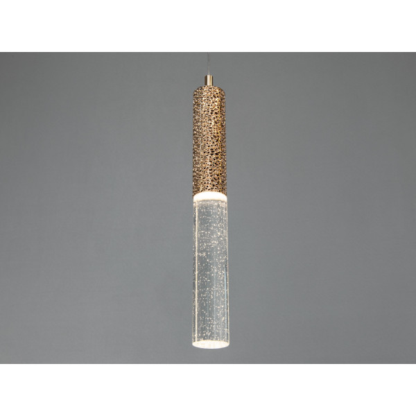 Світлодіодна люстра підвіс золото 8 Вт 4100K Diasha J2583-1G