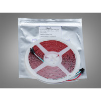 Адресна LED стрічка 12в, 126 діодів на метр, 8мм, теплий Diasha NWS24-2835-126-WW-20-8