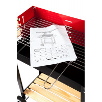 Гриль мангал барбекю угольный с крышкой LV 2004929A