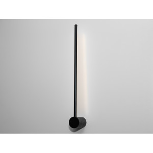 Мінімалістичне чорне світлодіодне бра, 10 Вт  Diasha 9408/BK-600