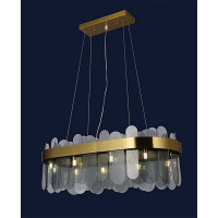 Люстра светодиодная Levistella 909XL3070-10 GD+BK 800MM