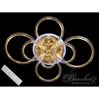 Cветодиодная люстра Diasha QX2512/8BR LED 3color dimmer Cветодиодная люстра Diasha QX2512/8BR LED 3color dimmer