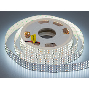 LED стрічка 12в, 480 діодів на метр, 30мм, холодний Diasha N12-2835-480-CW-20-30