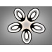 Світлодіодна люстра 8054 Diasha 2528/5BKLED3colordimmer
