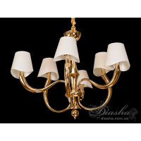Абажурная люстра в современном стиле Diasha 19041/6FG