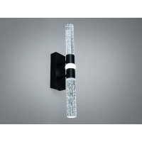 Бра Diasha чорне 9 Вт з бульбашковими трубками Diasha B1284BK