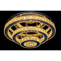 Потолочная светодиодная люстра светильник с хрусталем Linisoln 7201-FD