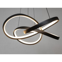 Декоративная светодиодная люстра 40W Diasha 7513/550BK