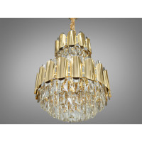 Хрустальная люстра золотого цвета Diasha 1022-D500xH720D