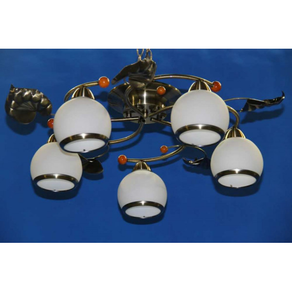 Люстра с плафонами  L53006/5 (AB) Splendid-Ray
211665