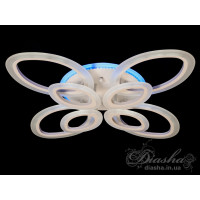 Светодиодные люстры Diasha A8059/4+4BK LED dimmer-2.4G 