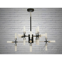 Люстра в стиле Loft Diasha 81838/24BK+HR Люстра в стиле Loft Diasha 81838/24BK+HR