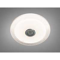 Смарт LED люстра біла 80 Вт RGB з Bluetooth Diasha DB-8307/500RGB+MP3