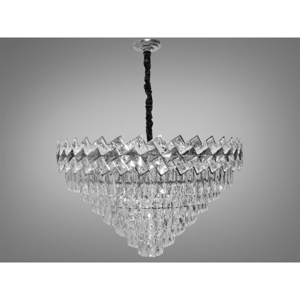 Современная хрустальная люстра Diasha 6678-800HR Современная хрустальная люстра Diasha 6678-800HR