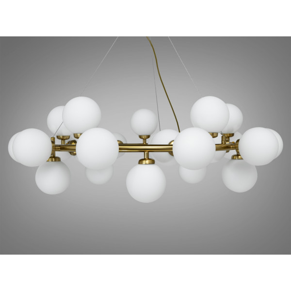 Люстра в стилі Loft - "Бульбашки" на 25 ламп Diasha LQ7063/25BR