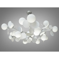 Люстра в современном стиле модерн Diasha 1097-18HR+WH