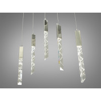 Люстра светодиодная декоративная 12W Diasha 3001/5HR