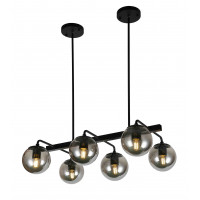 Люстра светильник молекула в стиле лофт Levistella 7528420-6 BK+BK Люстра светильник молекула в стиле лофт Levistella 7528420-6 BK+BK