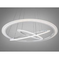 Ексклюзивна новинка, світлодіодна люстра для зали, 115 Вт Diasha 2366-800+600+400WH