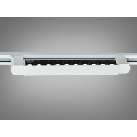 Магнітний трековий світильник LED лінійний, 35 Вт, білий Diasha PPF-GS-20W-WH