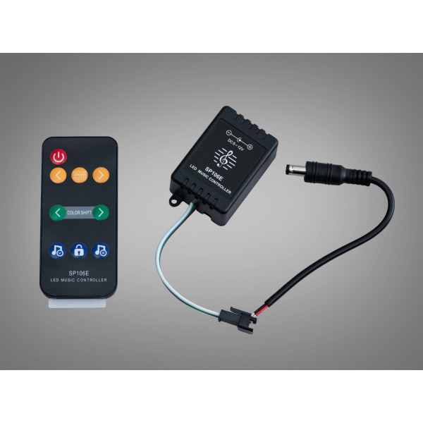 Музичний контролер з ДУ для RGB стрічки Diasha PC-SP106E