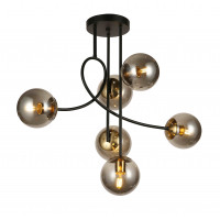 Люстра молекула Levistella 752L7914-6 BK+BK Люстра молекула Levistella 752L7914-6 BK+BK