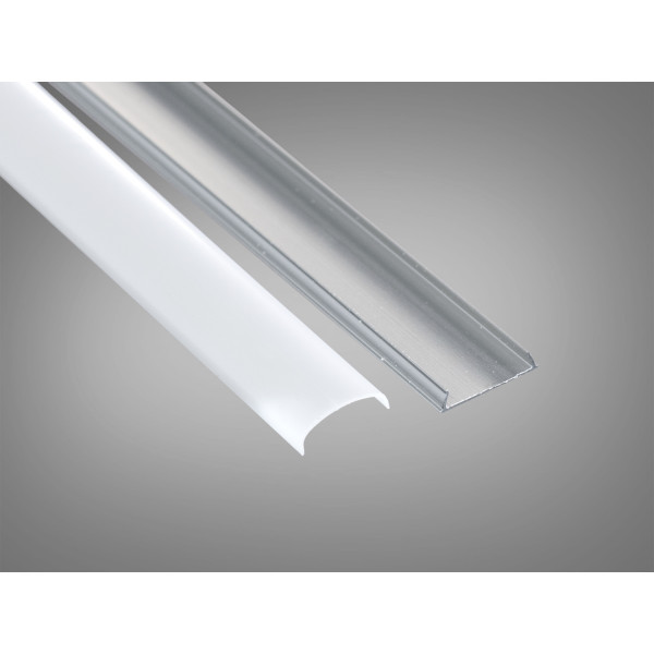Профіль для LED стрічки, накладний Diasha PL-640-2M