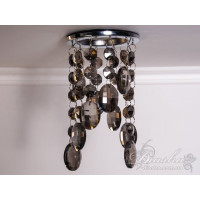 Точковий світильник із кришталевими підвісками Diasha 6019BCH-SM