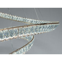 Светодиодная люстра золото 285 Вт Diasha MRY800x1800G