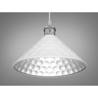 Лофт люстра подвесная белого цвета Diasha 7466/1WH+SL