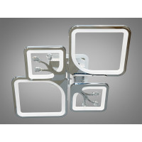 Люстры потолочные светодиодные с пультом Diasha 8157/2+2 HR LED 3color dimmer 