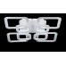 Светодиодная люстра LK206/4+4+A LED (WHITE) Splendid-Ray
2850226