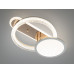 Стельова LED люстра золото 73 W з пультом 3 режими Diasha 8819/400+300 Стельова LED люстра золото 73 W з пультом 3 режими Diasha 8819/400+300