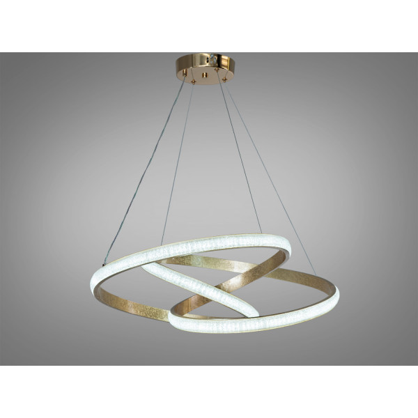 Підвісна люстра LED золото 82Вт 3CCT 4510 лм Diasha CT300G Підвісна люстра LED золото 82Вт 3CCT 4510 лм Diasha CT300G