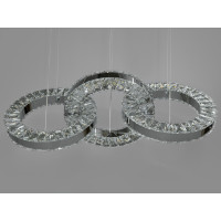 Светодиодная люстра, 32W, хром Diasha 7710-3A/300x3HR