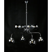 Люстра с плафонами Splendid-Ray 260616(CR+BLK)