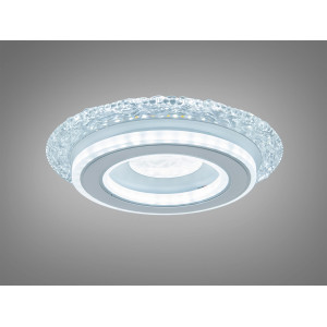 Стельова LED люстра біла 33Вт 1815лм 3200-6500К 6м² Diasha 12619