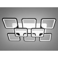 Cветодиодная люстра Diasha 8060/6+2BK LED 3color dimmer