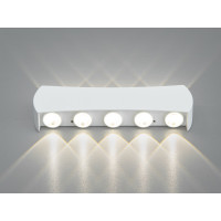 Фасадний LED світильник білий 4 промені 4 Вт Diasha DFB-8622-10WH