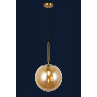 Люстра подвесная шар декоративная Levistella 9163525-1 BRZ+BR