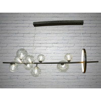 Люстра Loft на 10 ламп Diasha 1947-10BK Люстра Loft на 10 ламп Diasha 1947-10BK