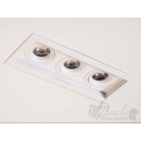 Накладной точечный светильник Diasha 136H-3-WH 