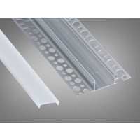 Профіль для LED стрічки, у гіпсокартон Diasha PL-6114A-1M