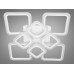 Люстра стельова LED Diasha 8060 біла 105Вт пульт Diasha HA8060/4+4WH