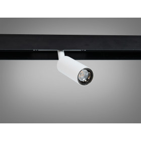 Магнітний трековий поворотний світильник, 7 Вт, чорний Diasha QY-CX160W/6W-WH