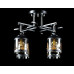 Люстра с плафонами  L2371B/4 (BLK+CR) Splendid-Ray
260783