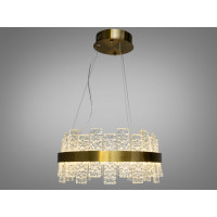 Люстра декоративная подвесная 55 W, бронза Diasha 828/400BR