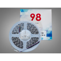 LED стрічка 24В, 108 діодів на метр, 10мм, RGB Diasha P24-5050-60-RGB+CW-20-10